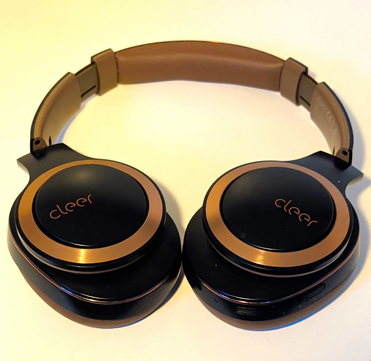 Cleer Enduro ANC Over-Ear Bluetooth Headphones ANC Mic Foldable 40mm Bk