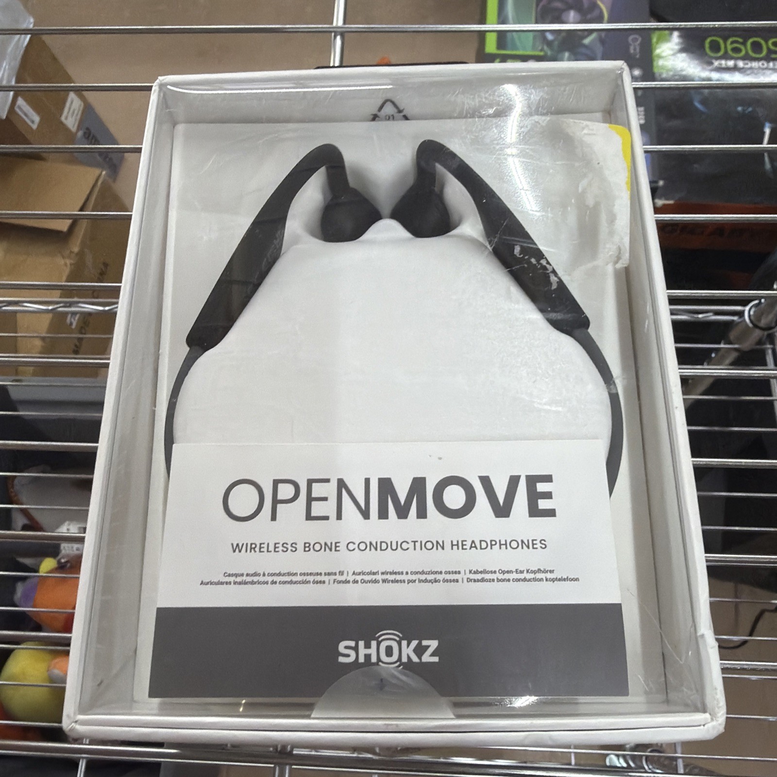 Shokz – OpenMove Bone Conduction Open Ear Lifestyle/Sport Headphones (PARTS!)