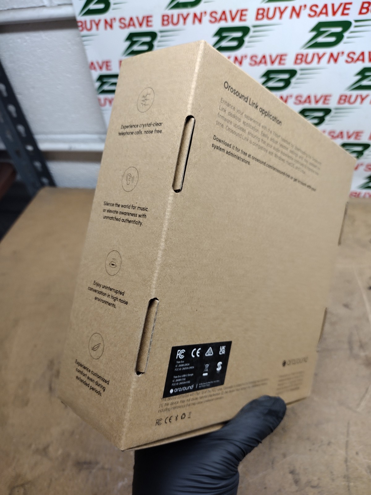 Orosound Tilde Evo C Headsets Oro4 w/ Mic & Over-Ear Pads – Open Box