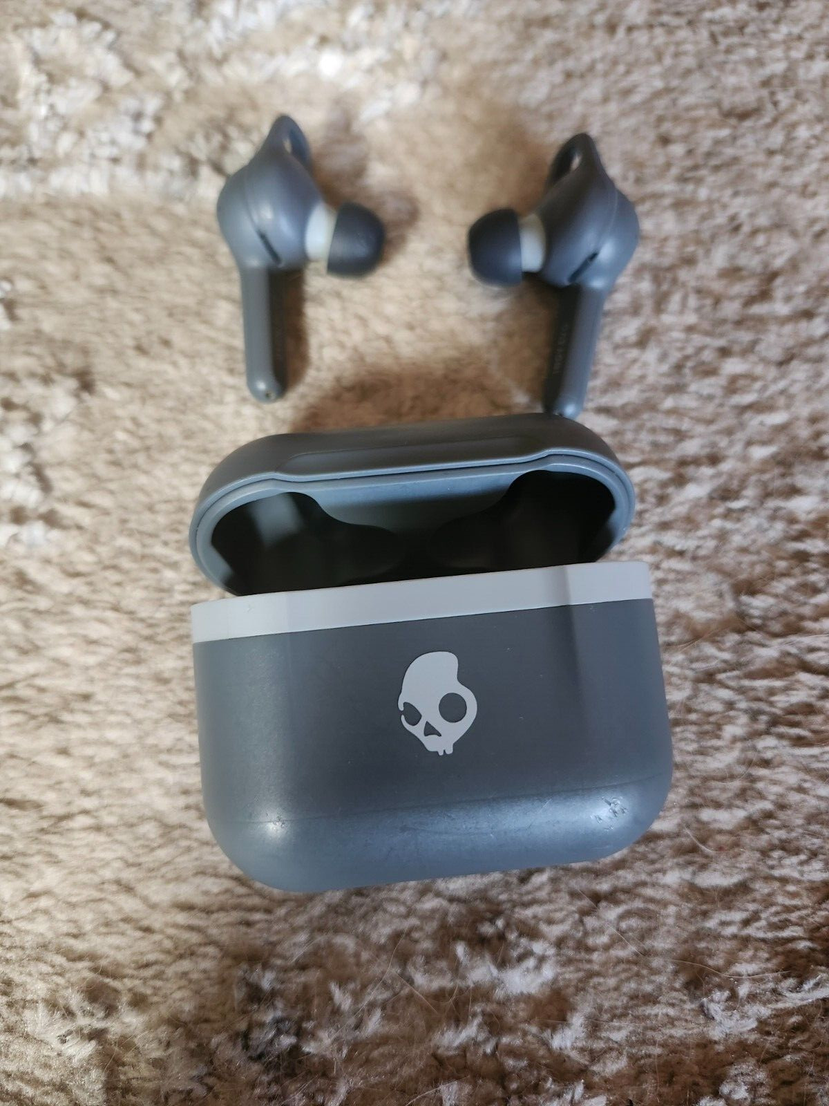 Skullcandy Indy Evo True Wireless Bluetooth Headphones – Chill Gray