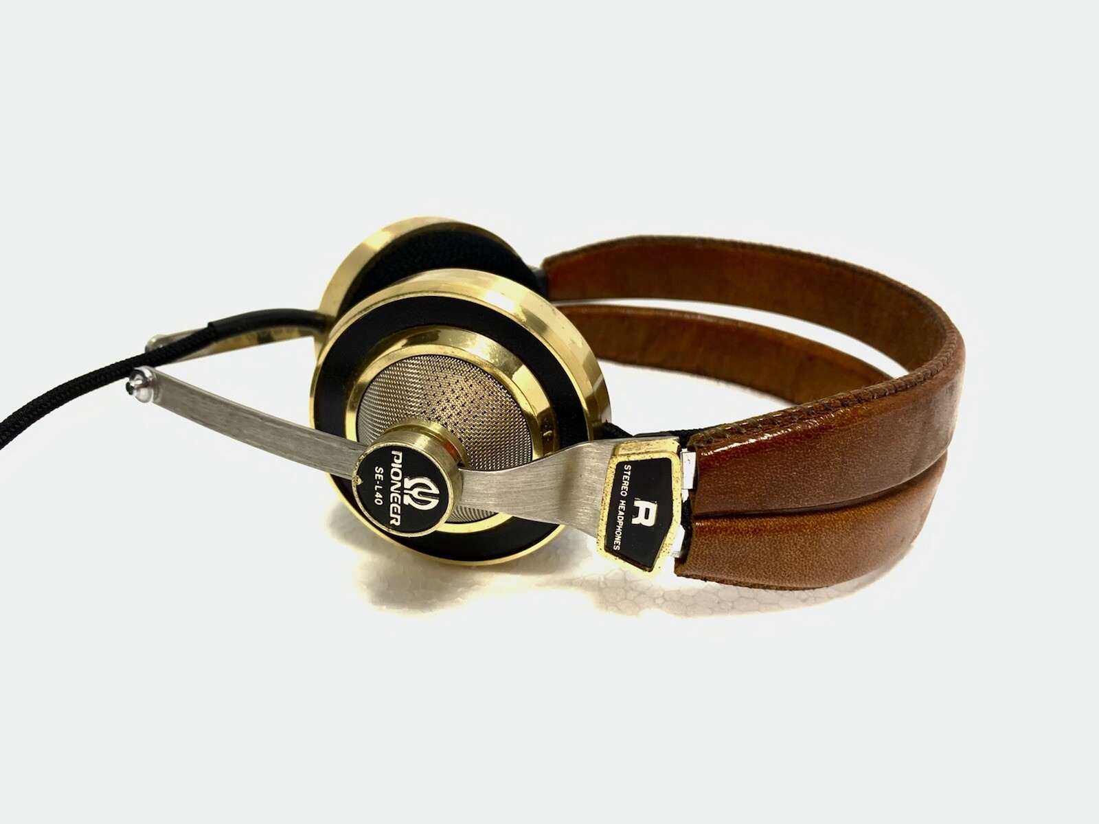 PIONEER SE-L40 Very Rare Headphones Vintage 1972 Good Look Hi End Work Perfect
