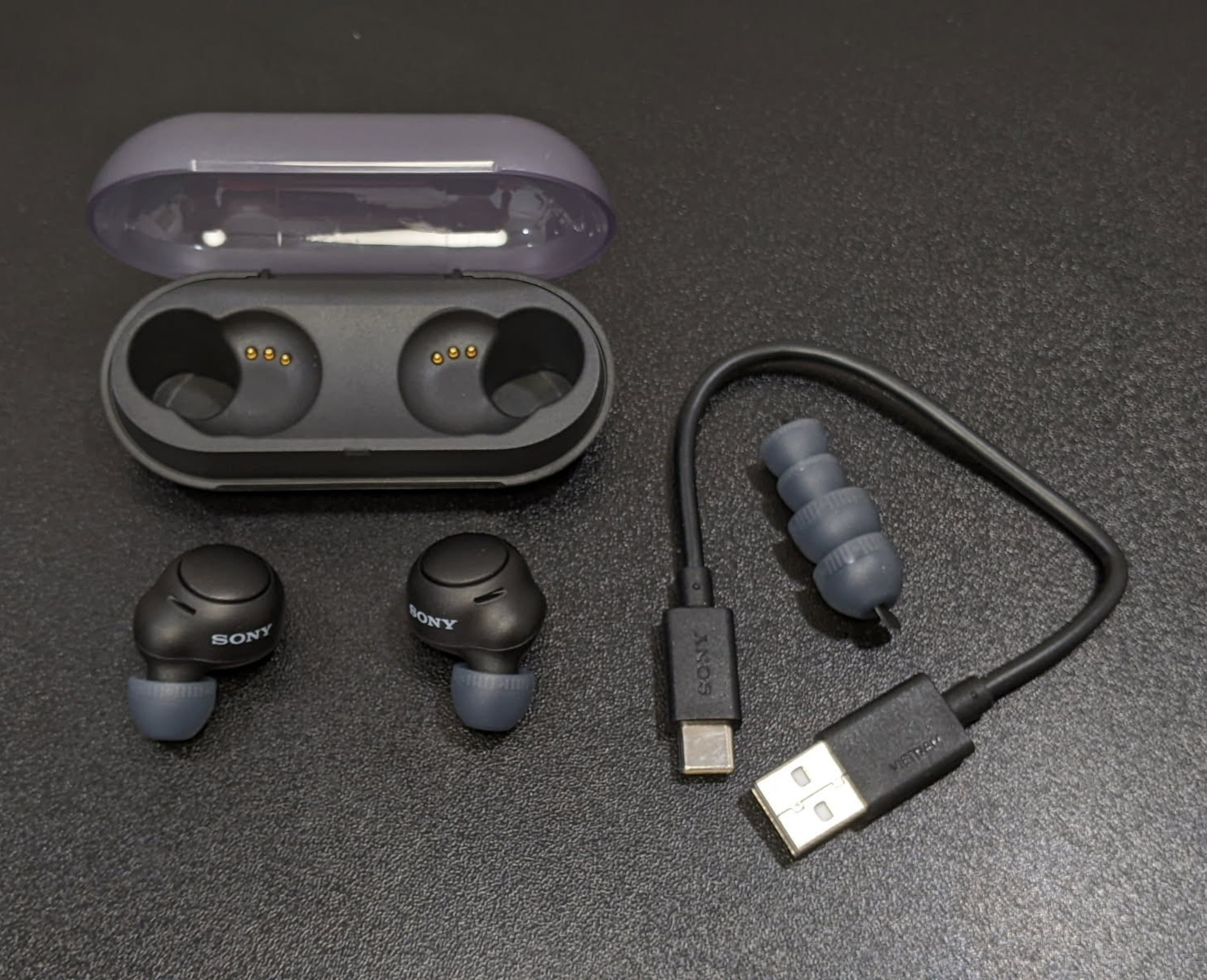 Sony WF-C500 Truly Wireless In-Ear Bluetooth Headphones – Black