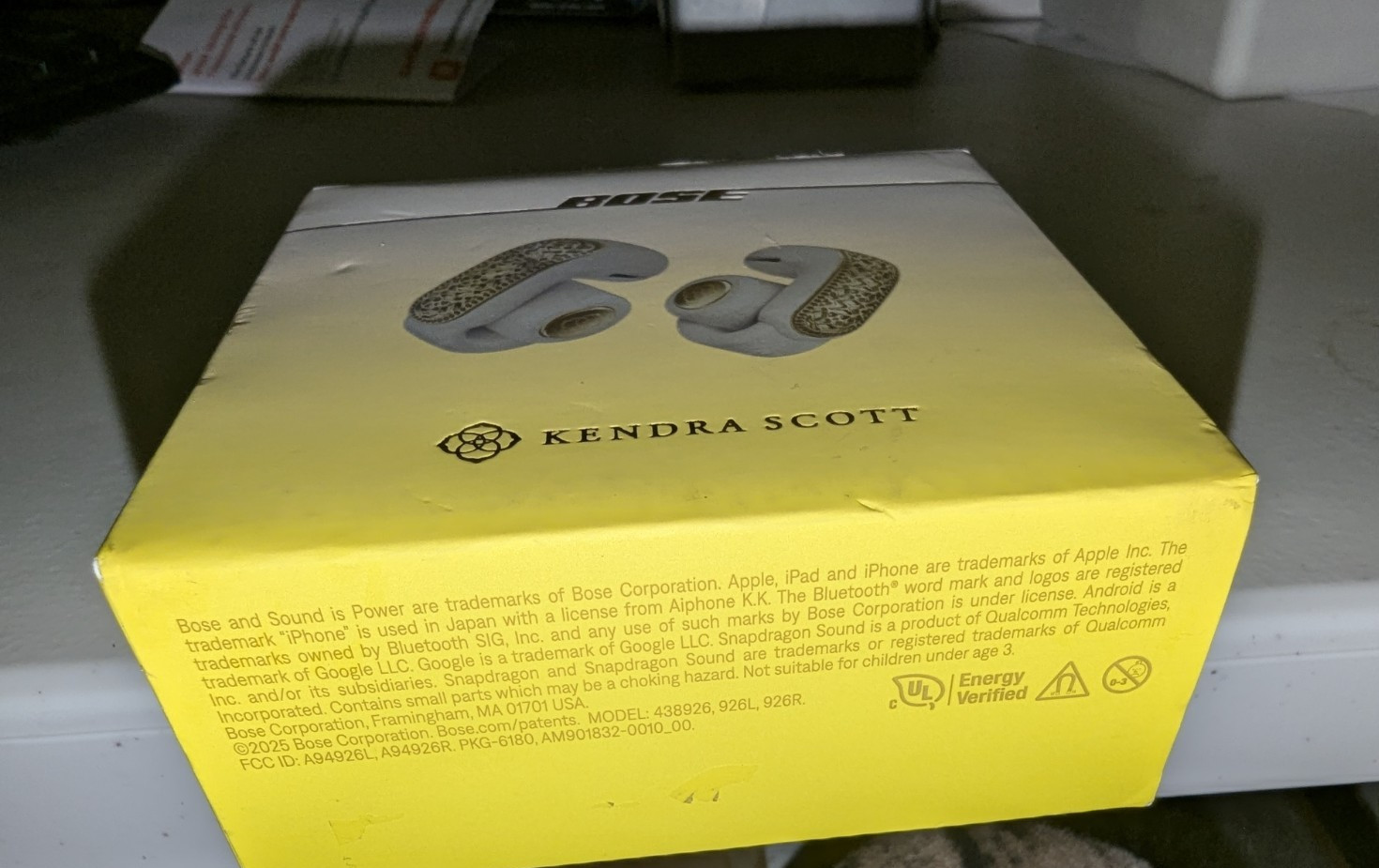 Bose x Kendra Scott Wireless Ultra Open Earbuds – Gold Filigree Limited Edition
