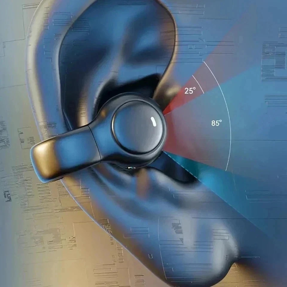 Bose M47 Wireless Earbuds Ear Clips Bluetooth Sport Buds With Charging Case NEW