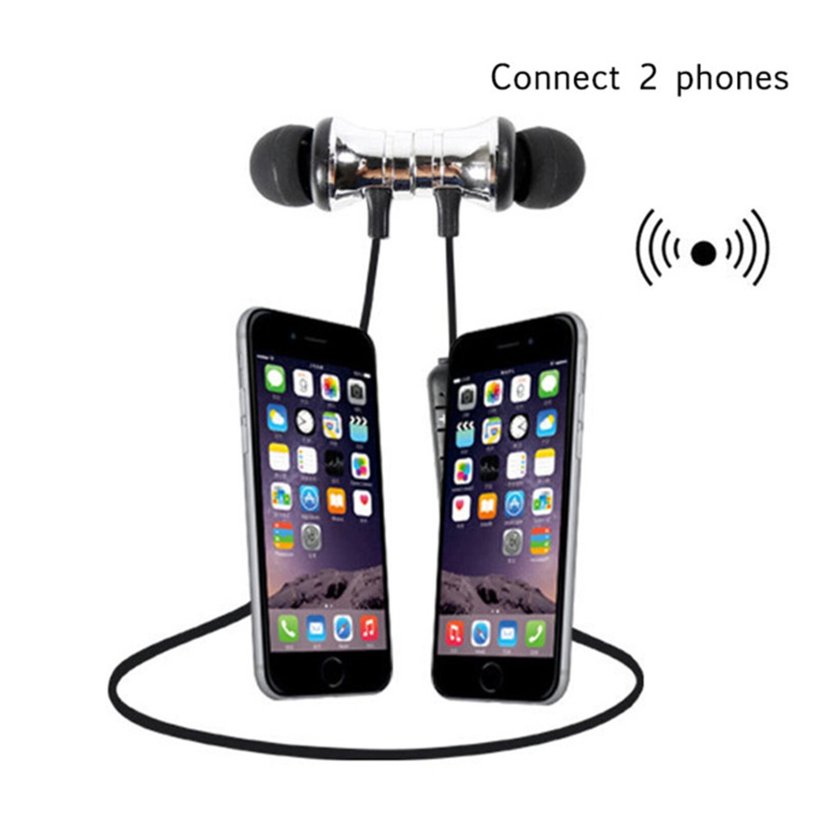Bluetooth Headphones Wireless Running Earphones Sport Headset for Smartphones