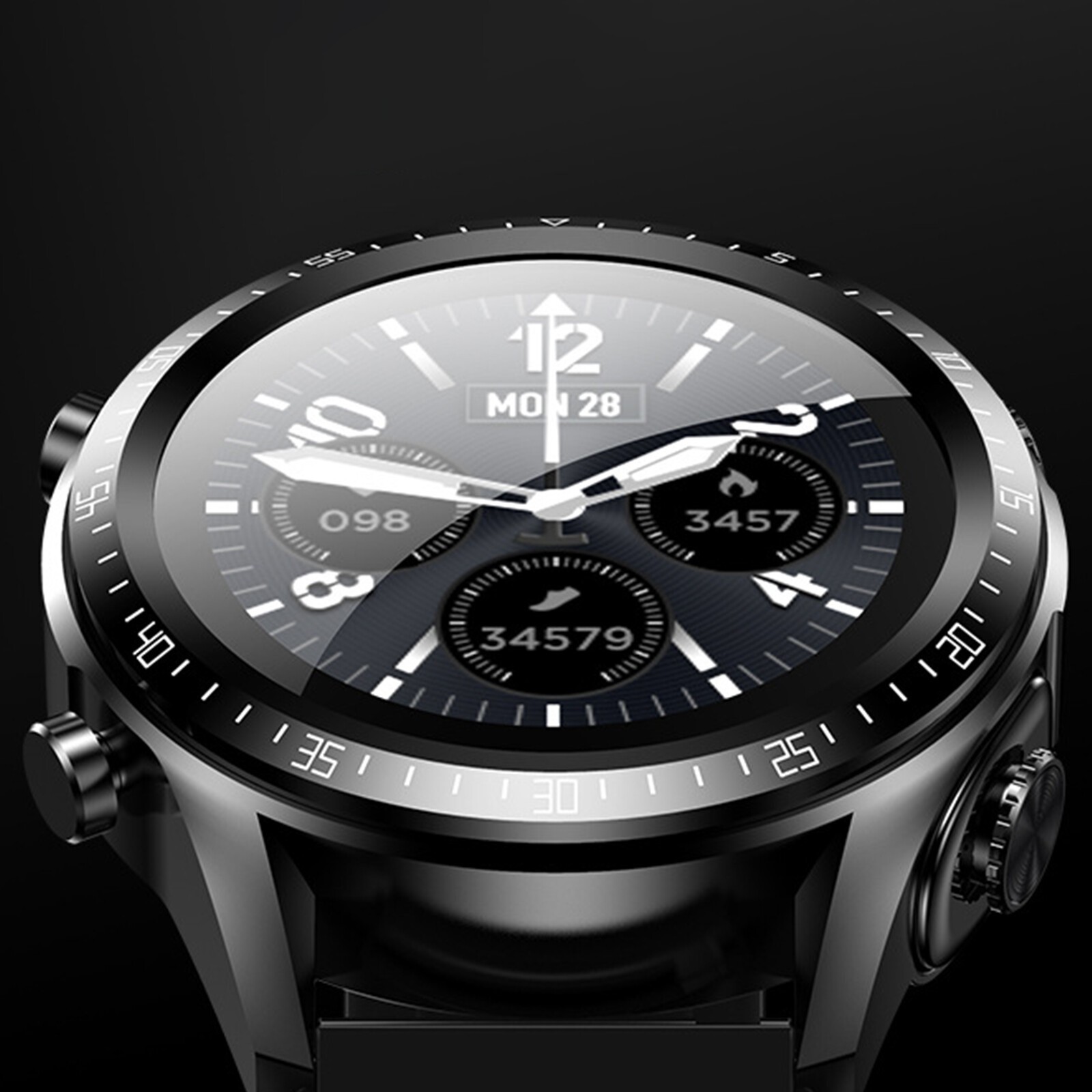 2 In 1 Smart Watch with Earbuds Men Smartwatch Wireless Headset For Android iOS