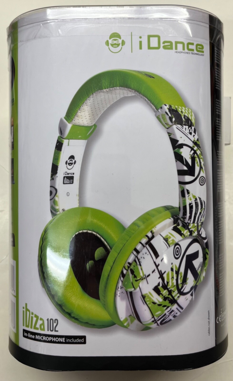 iDance ibiza102 Stereo Headphones in-line Microphone included