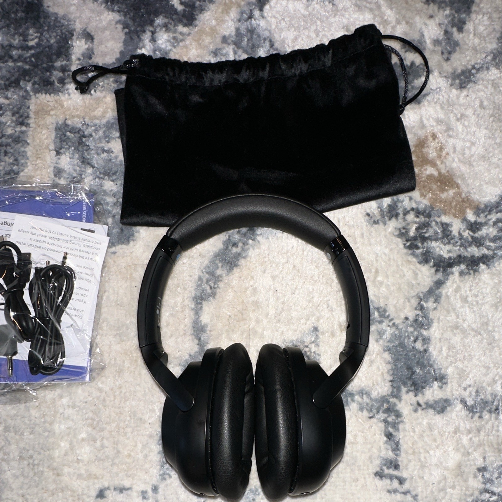 YMOO Y7Pro Noise Cancelling Wired & Wireless Headphones 100H Playtime Over Ear