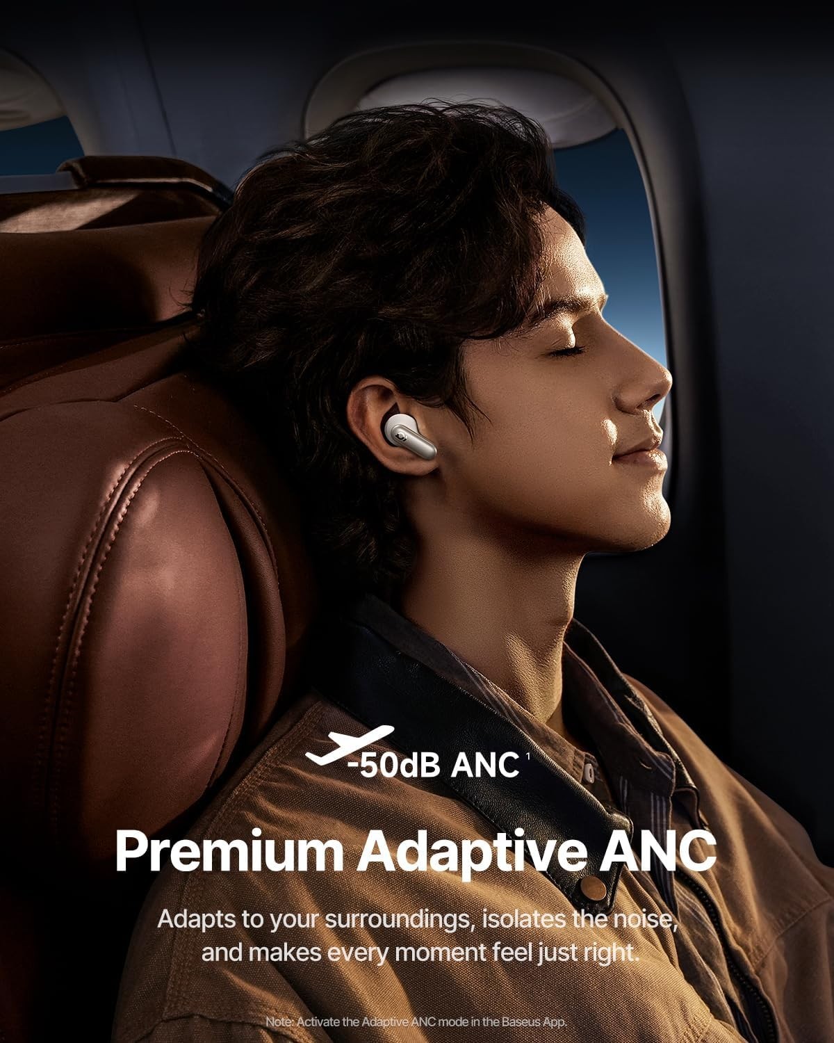 Baseus & Bose Inspire XP1, ANC Active Noise-Cancelling Earbuds, 360 Dolby, 45H