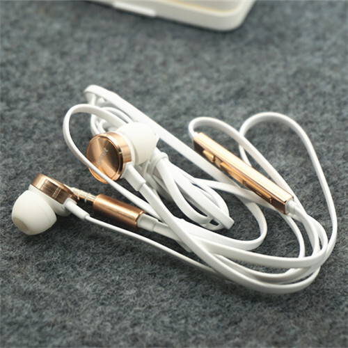 Germany Metal Phone Wire-controlled Headset High Fidelity Hifi Music Headset