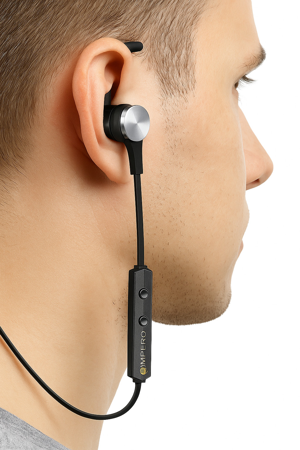 Bluetooth 4.1 Wireless Earbuds aptX Sport Headphones with Mic & Case Black New