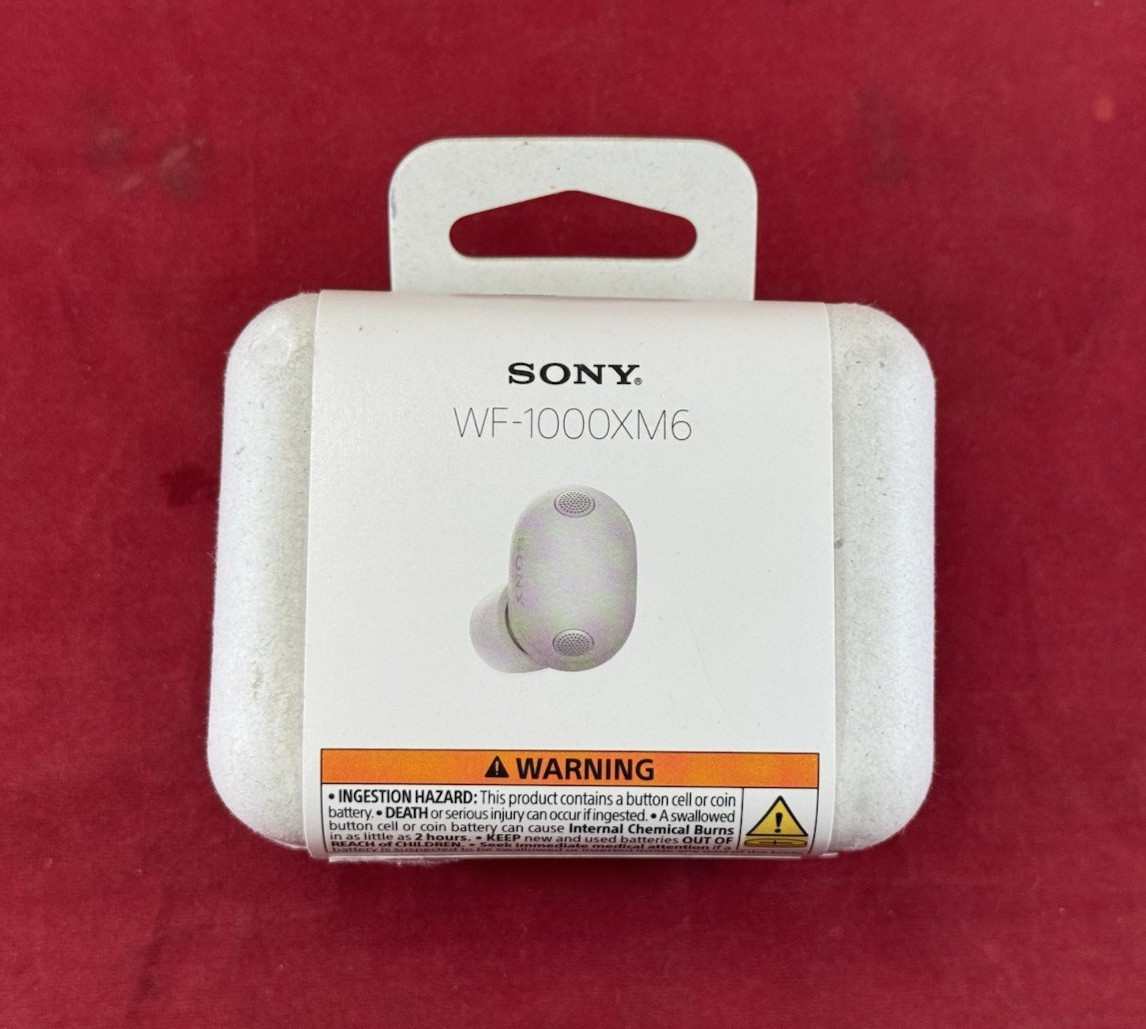 Sony Wf-1000XM6 Truly Wireless Noise Cancelling Earbuds – Silver