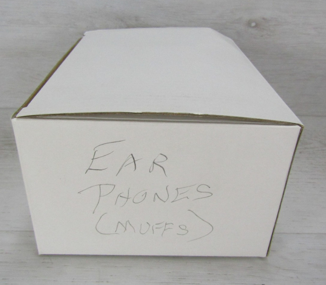 NOS UR29 Collapsible Portable Headphones, Black, Silver
