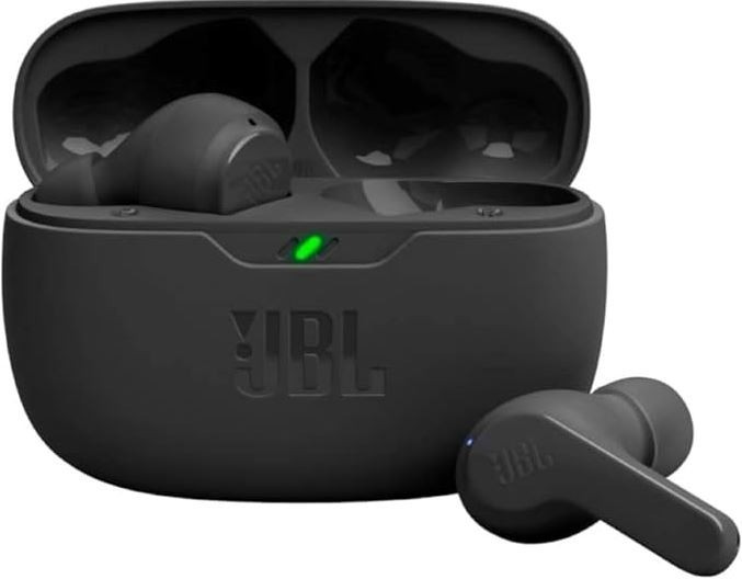 Genuine JBL Vibe Beam – True Wireless JBL Deep Bass Sound Earbuds, Bluetooth 5.2