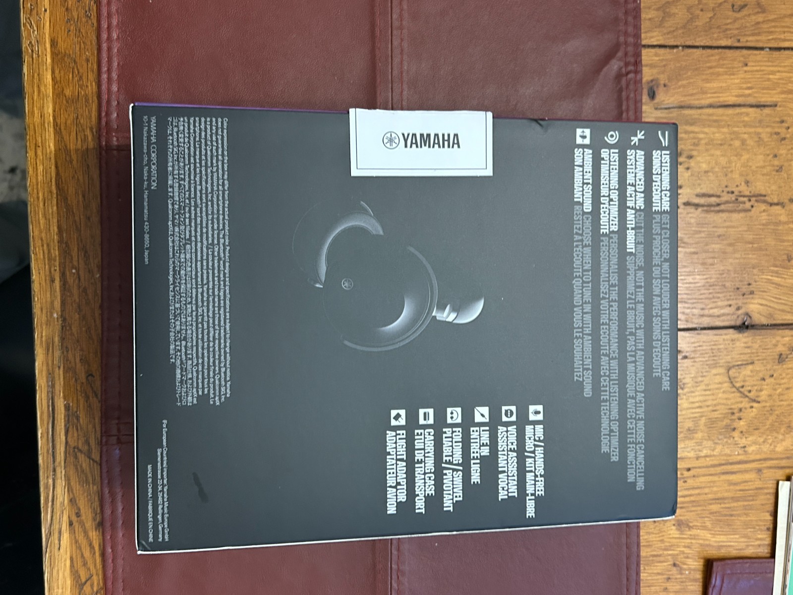 Yamaha Music YH E700A Wireless Headphones USB Type-C