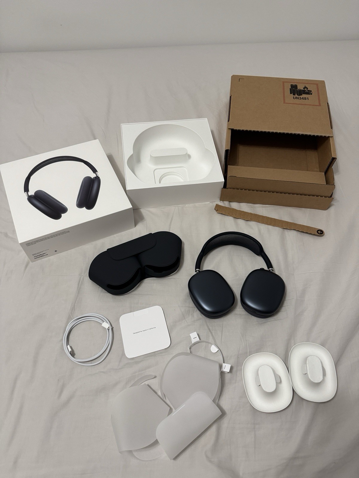 Apple AirPods Max USB-C Midnight MWW43AM/A Bluetooth 2024 Model OPEN BOX