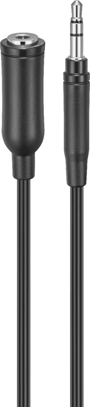 Best Buy essentials- 6′ 3.5mm Male-to-Female Audio Extension Cable – Black