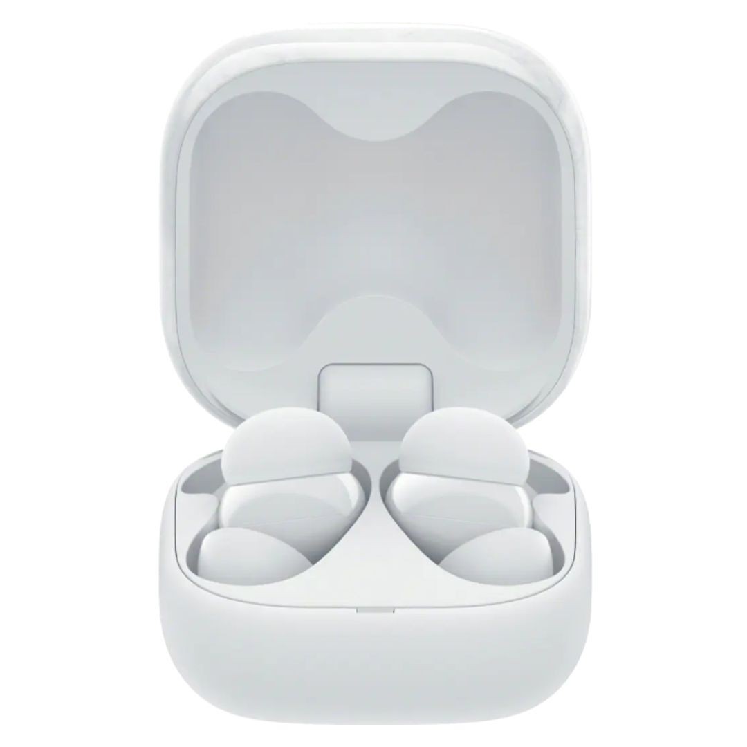 Sony LinkBuds Fit Truly Wireless Noise Canceling Earbuds (White)