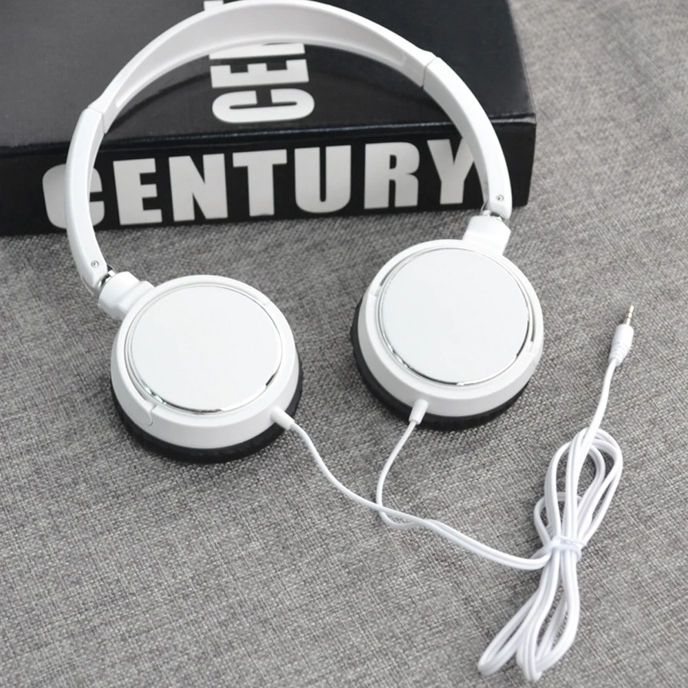 Wired Gaming Headset Foldable Noise Canceling Computer Headphones Music