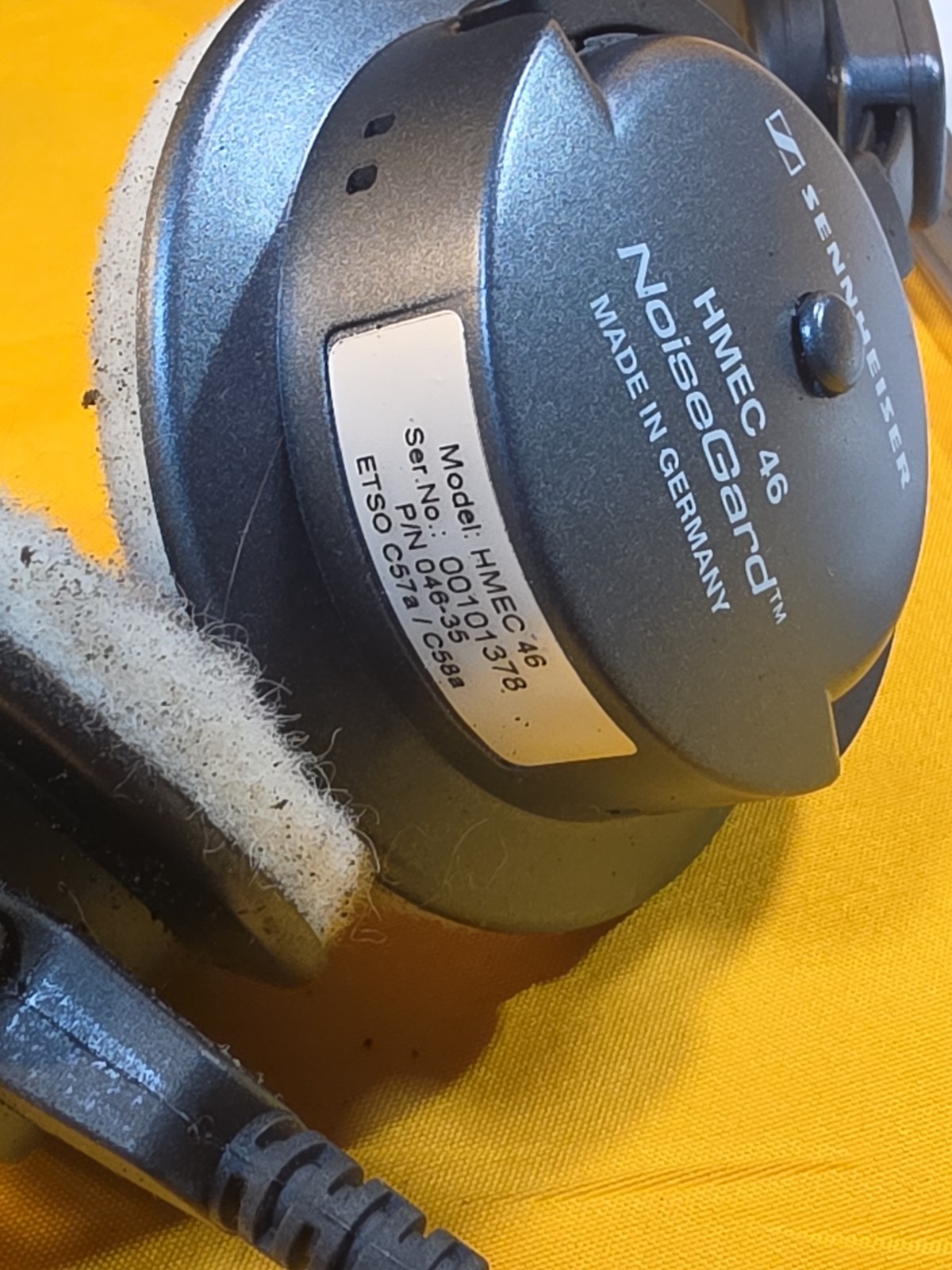 Sennheiser HMEC 46 Headset with Active Noise Reduction (ANR) – Working w/Dual GA