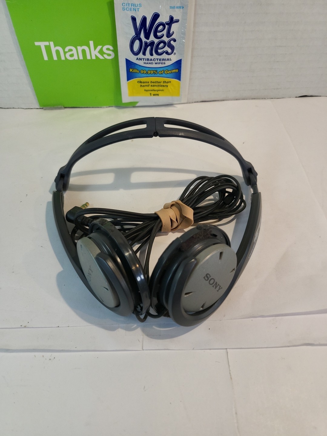 Vintage Sony MDR-A110 Original Stereo Headphones for Walkman Foldable Earphones