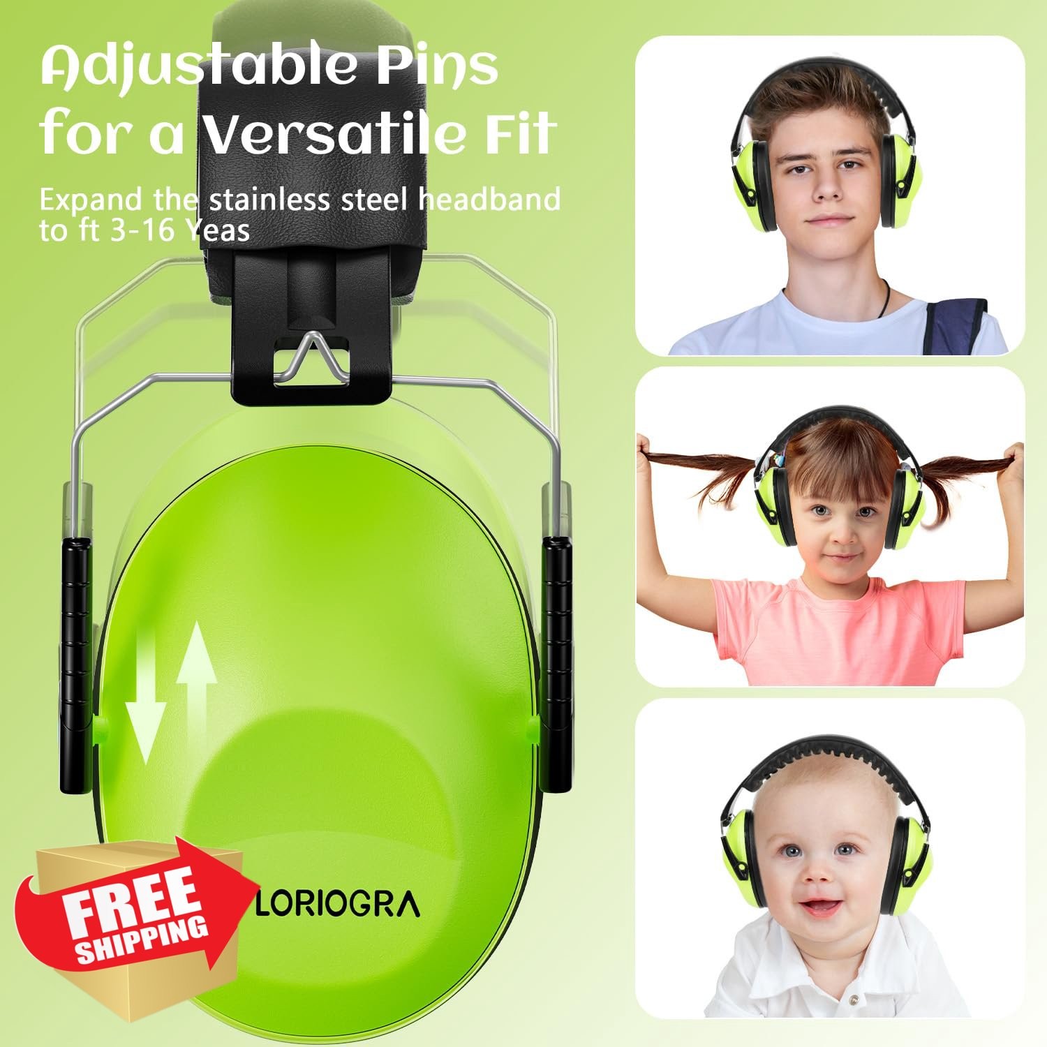 Floriogra 6 Pack Multicolor Kids Noise Canceling Headphones