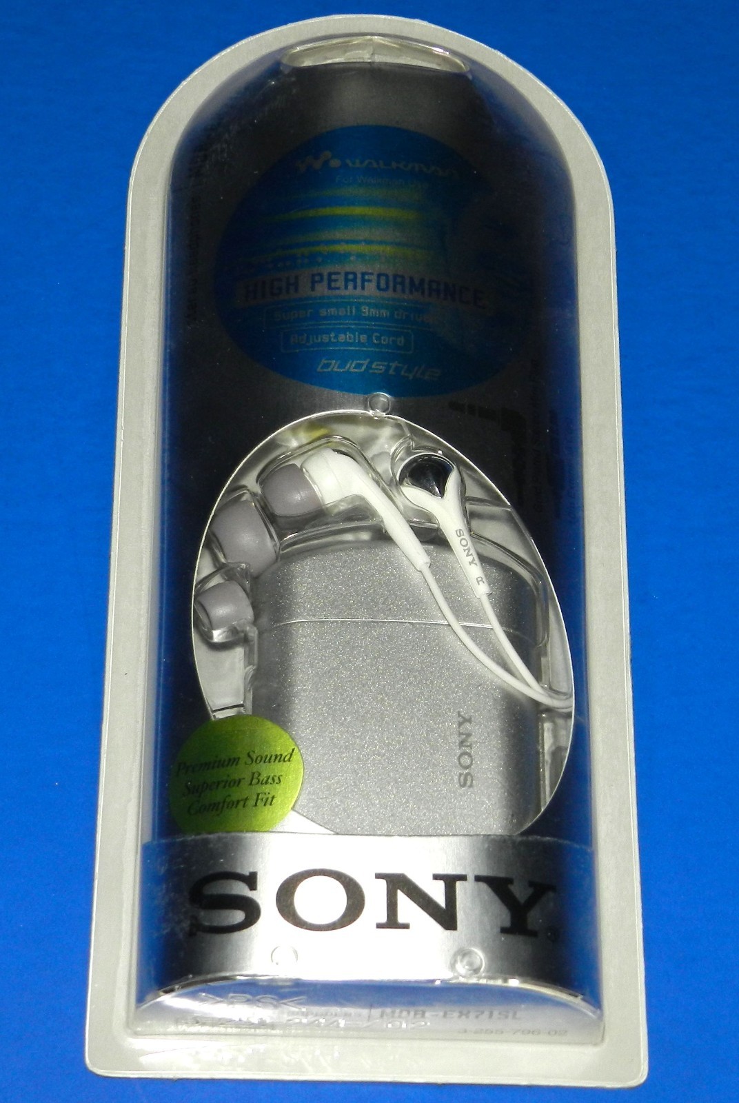 New Sony Walkman MDR-EX715L High Performance White Stereo Headphones – Good Bass