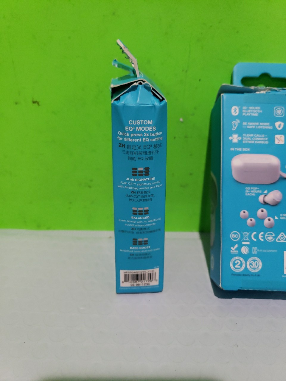 JLab GO Air Pop True Wireless Bluetooth Earbuds – Lilac Good Condition