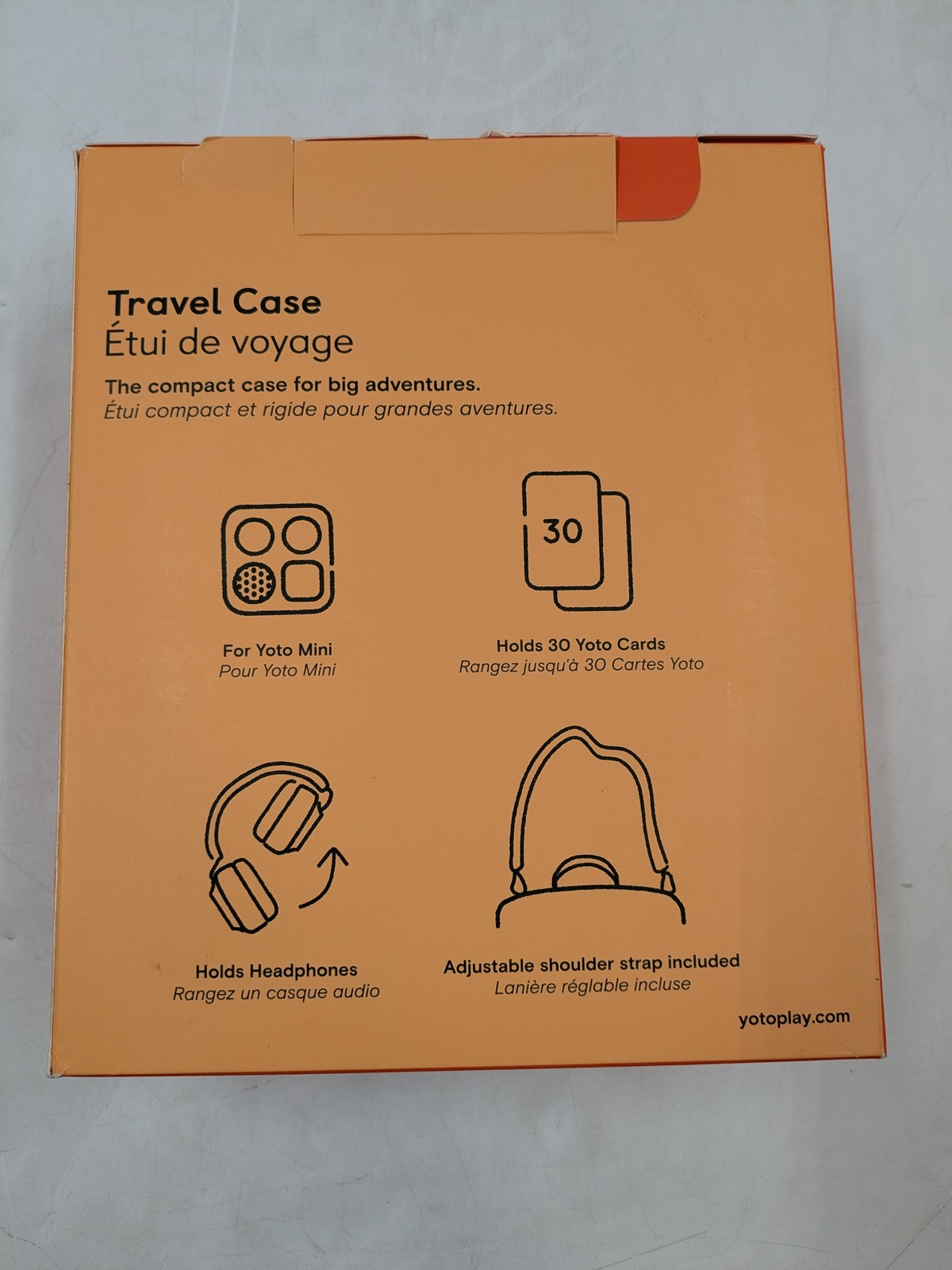 Yoto Wired Over-Ear Headphones For Kids 3.5mm Jack w/ Travel Case Lot of 2