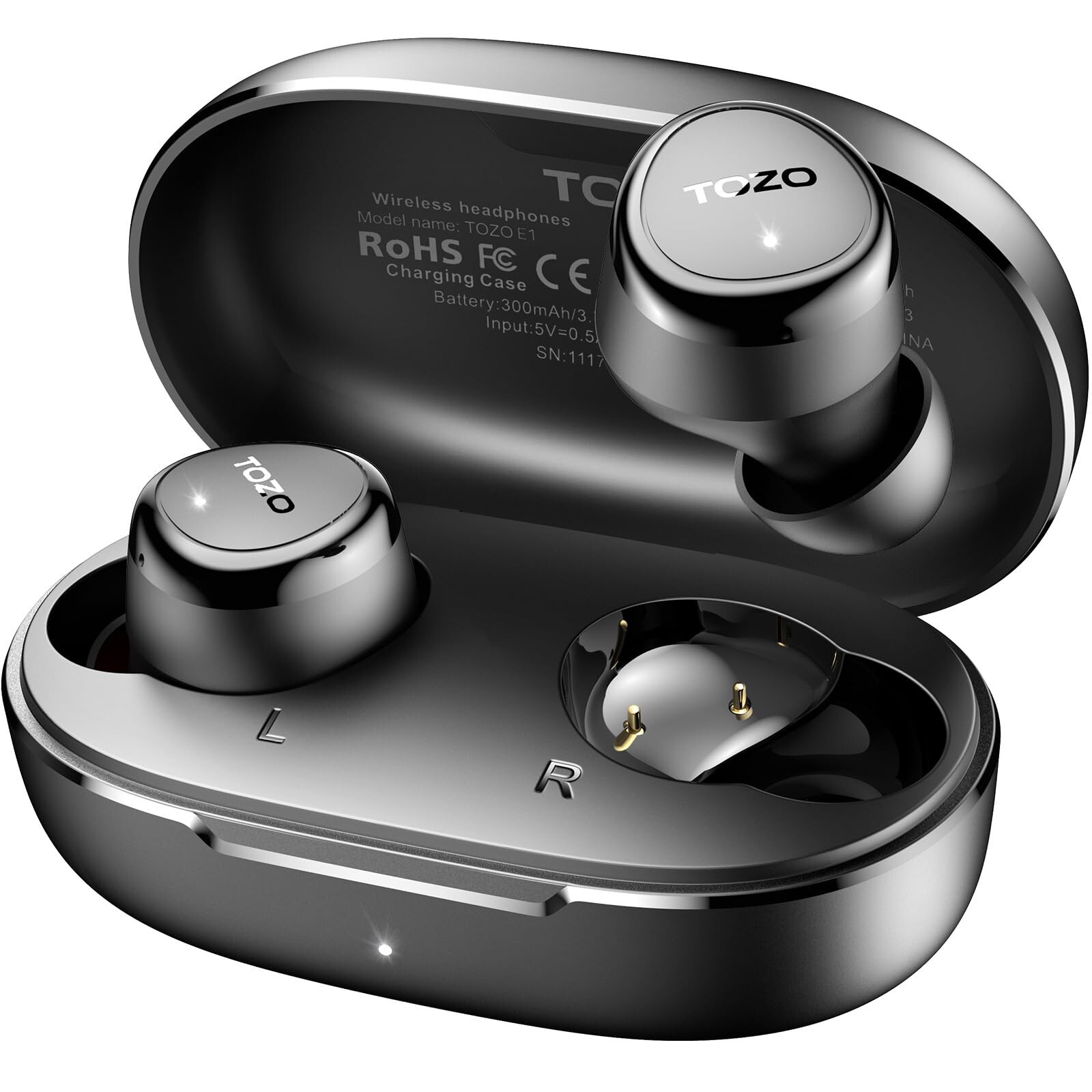 TOZO Wireless Earbuds AI Clear Calls with 32 EQs via APP Headphones Waterproof