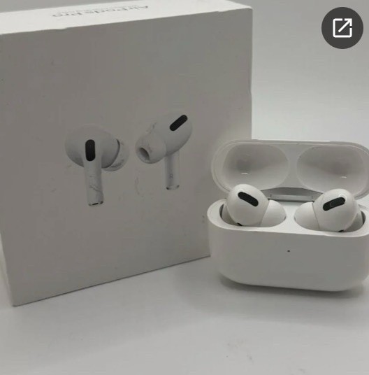 Apple AirPods Pro White In-Ear Earbuds ANC/Transparency Bluetooth MLWK3AM/A