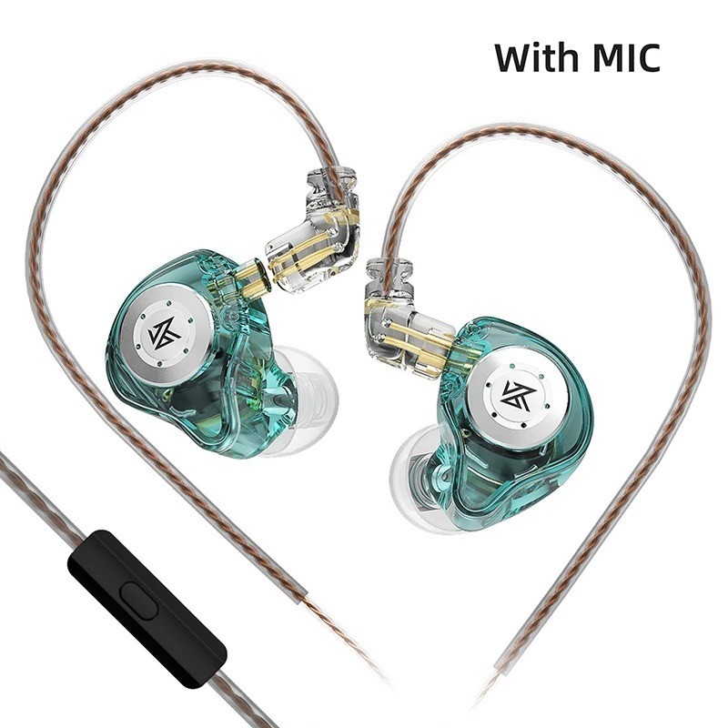 Kz Edx Pro Earphones Dynamic in Ear Monitor Hifi Wired Headphones Bass Stereo Ga