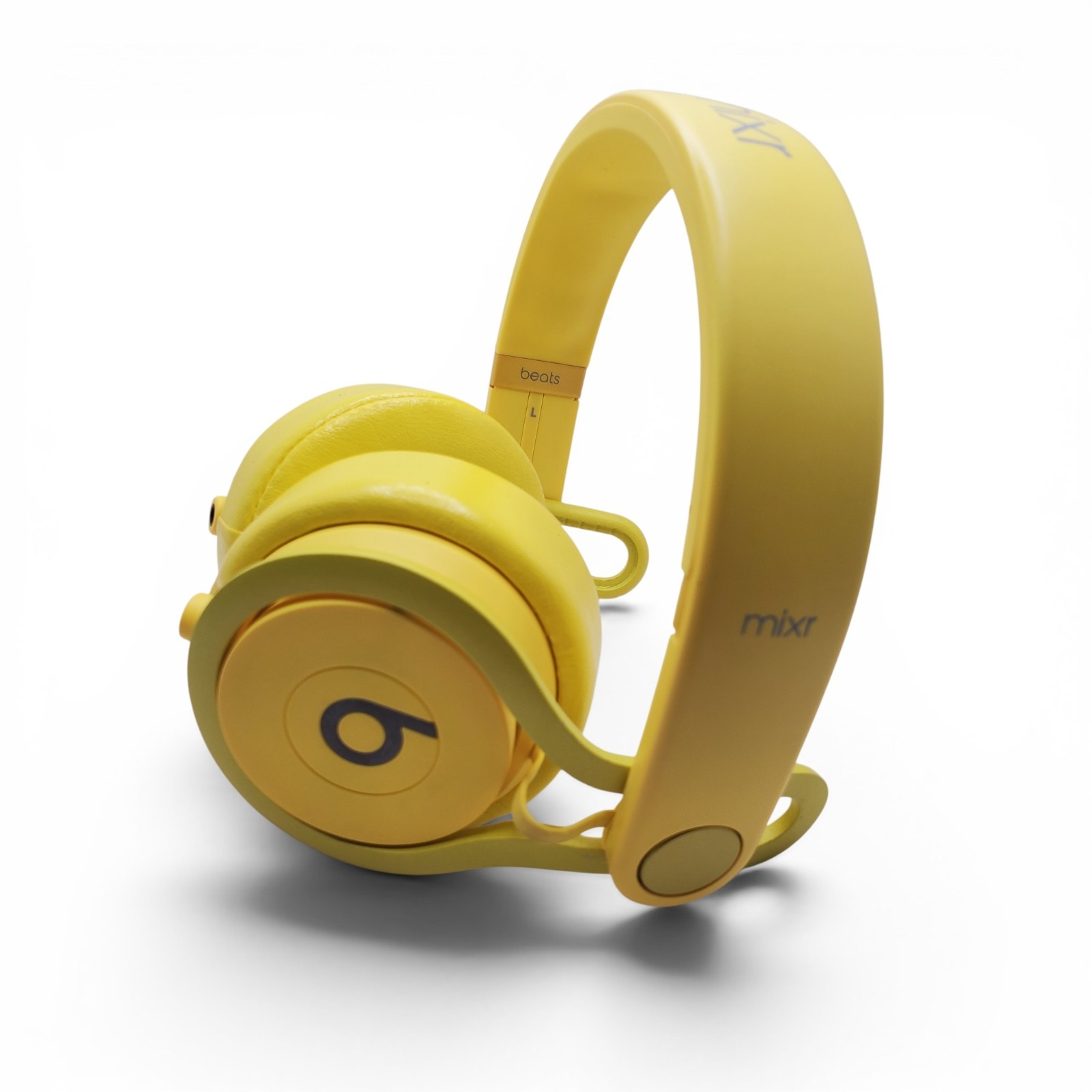 Beats by Dre Mixr DJ On-Ear Headphones Yellow Wired with Case & Cable