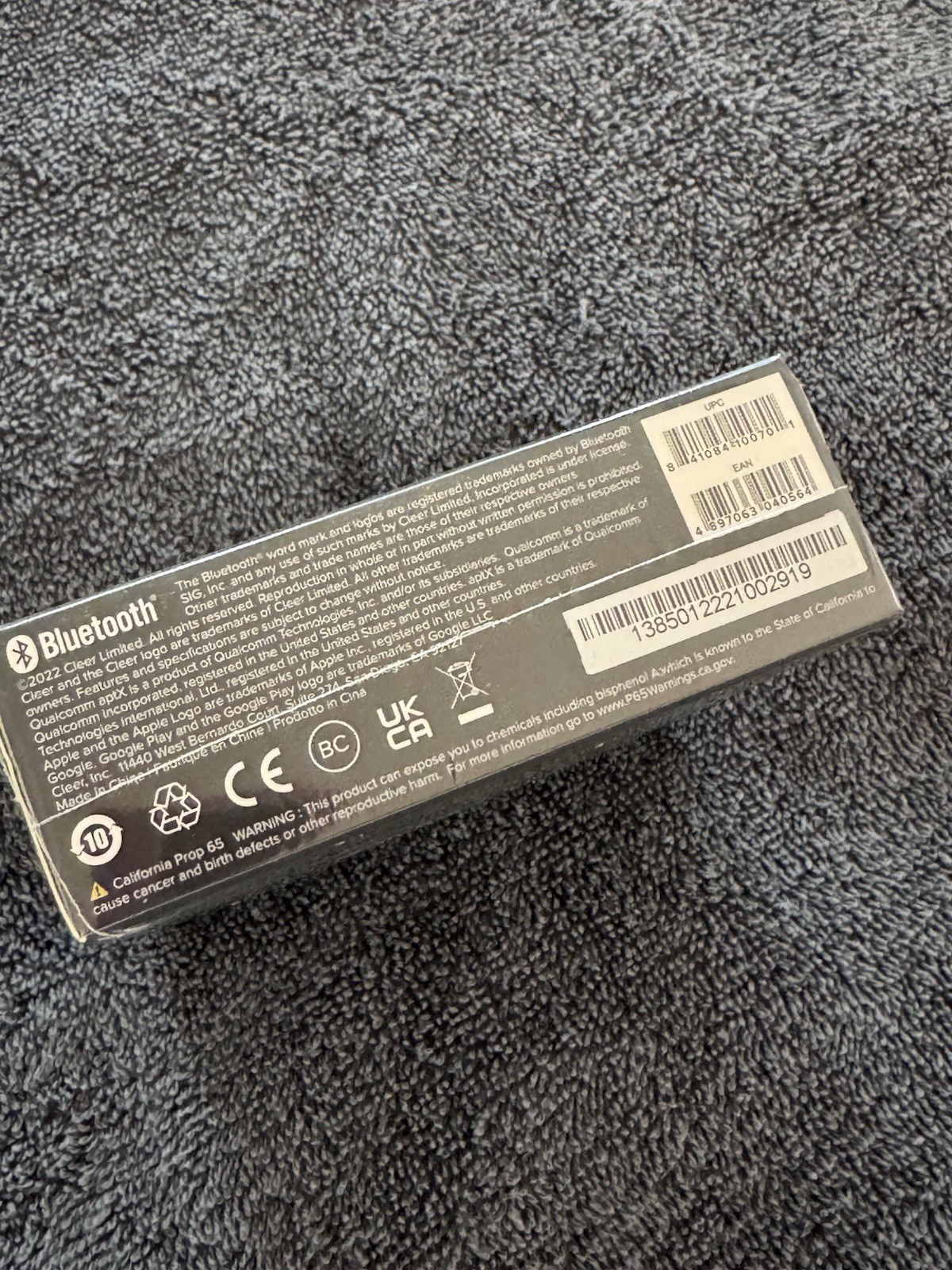 Jostens x Cleer ROAM SPORT True Wireless ANC Earbuds – New Sealed Box