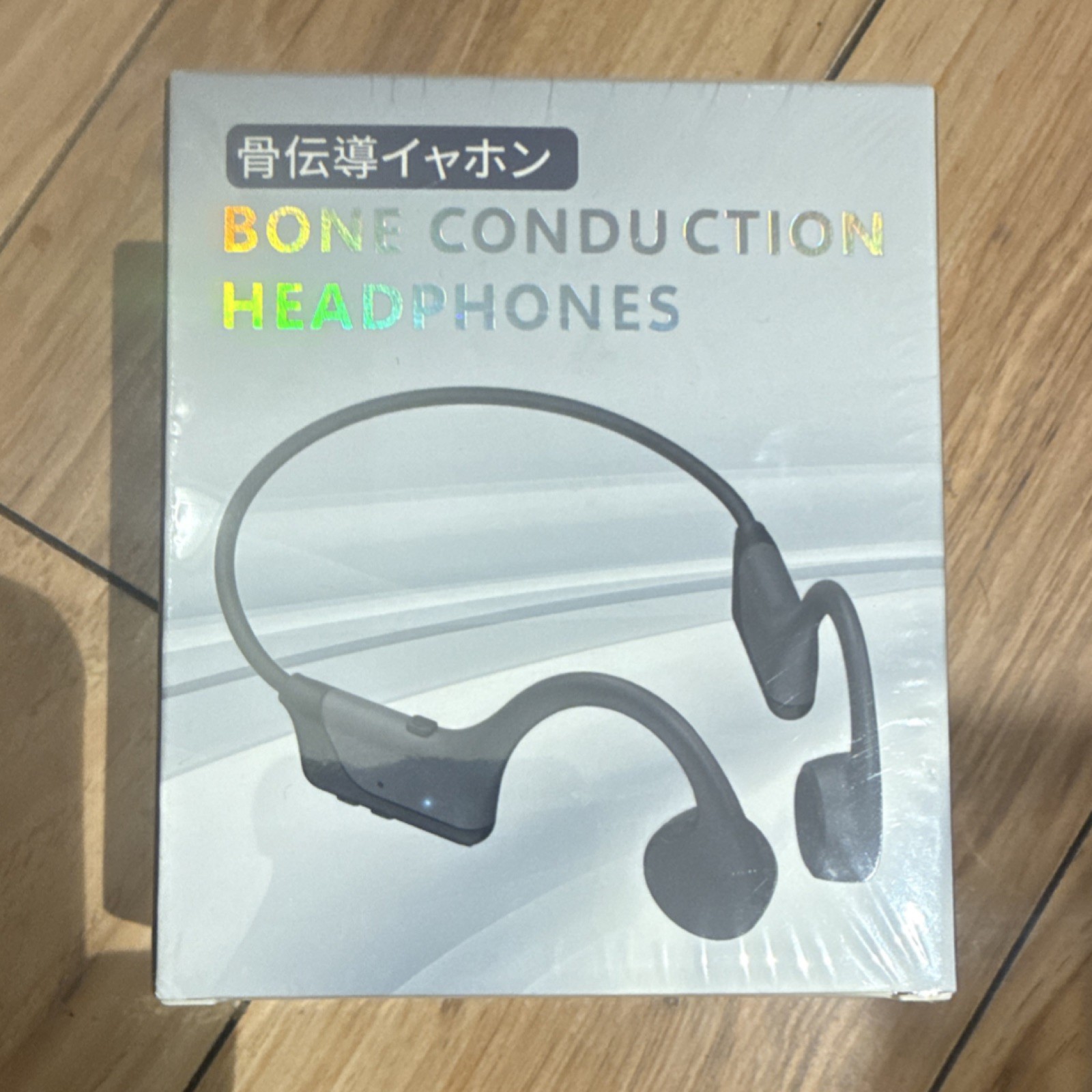 Bone Conduction HS Bluetooth Wireless Headband Headphones USB-C Black 20Hz-20KHz