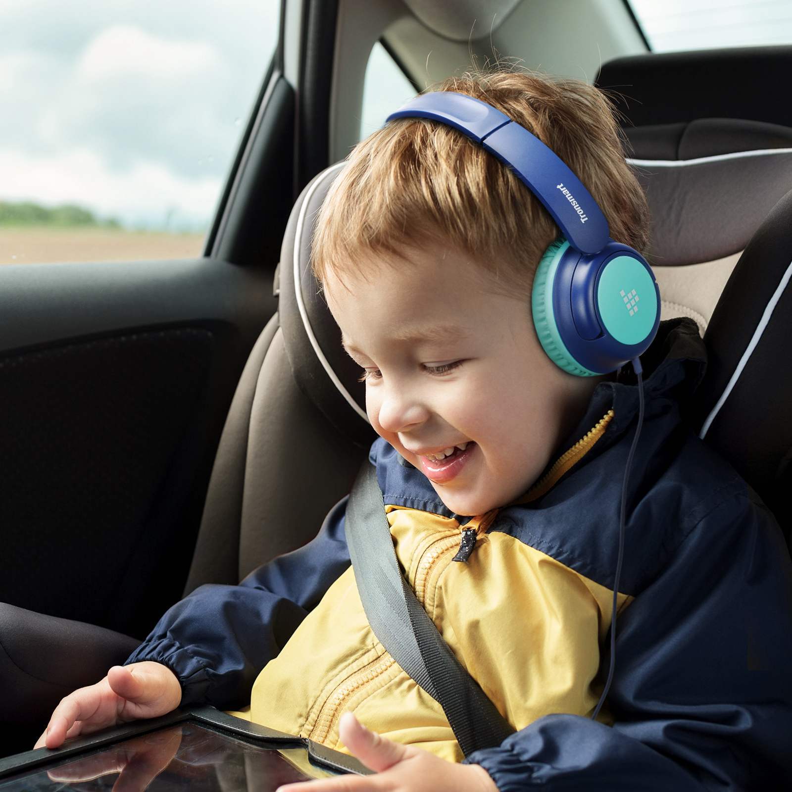 Tronsmart KH01C Headphones Kids,85dBA Volume,Foldable Headphones Christmas Gift