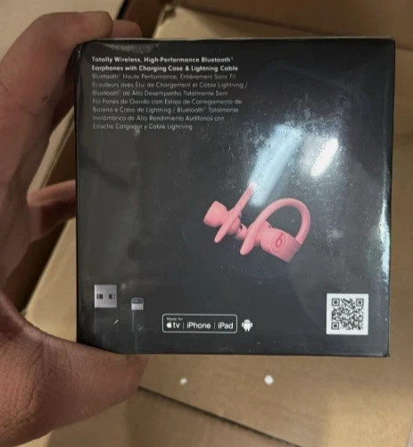 Beats Powerbeats Pro Pink Wireless Bluetooth Sports Earbuds In-Ear Headphones