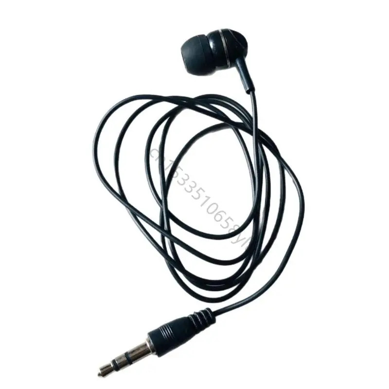 3.5mm Single Side In Ear Earphone Earbud Headsets for Mobile Phone Tablets PC