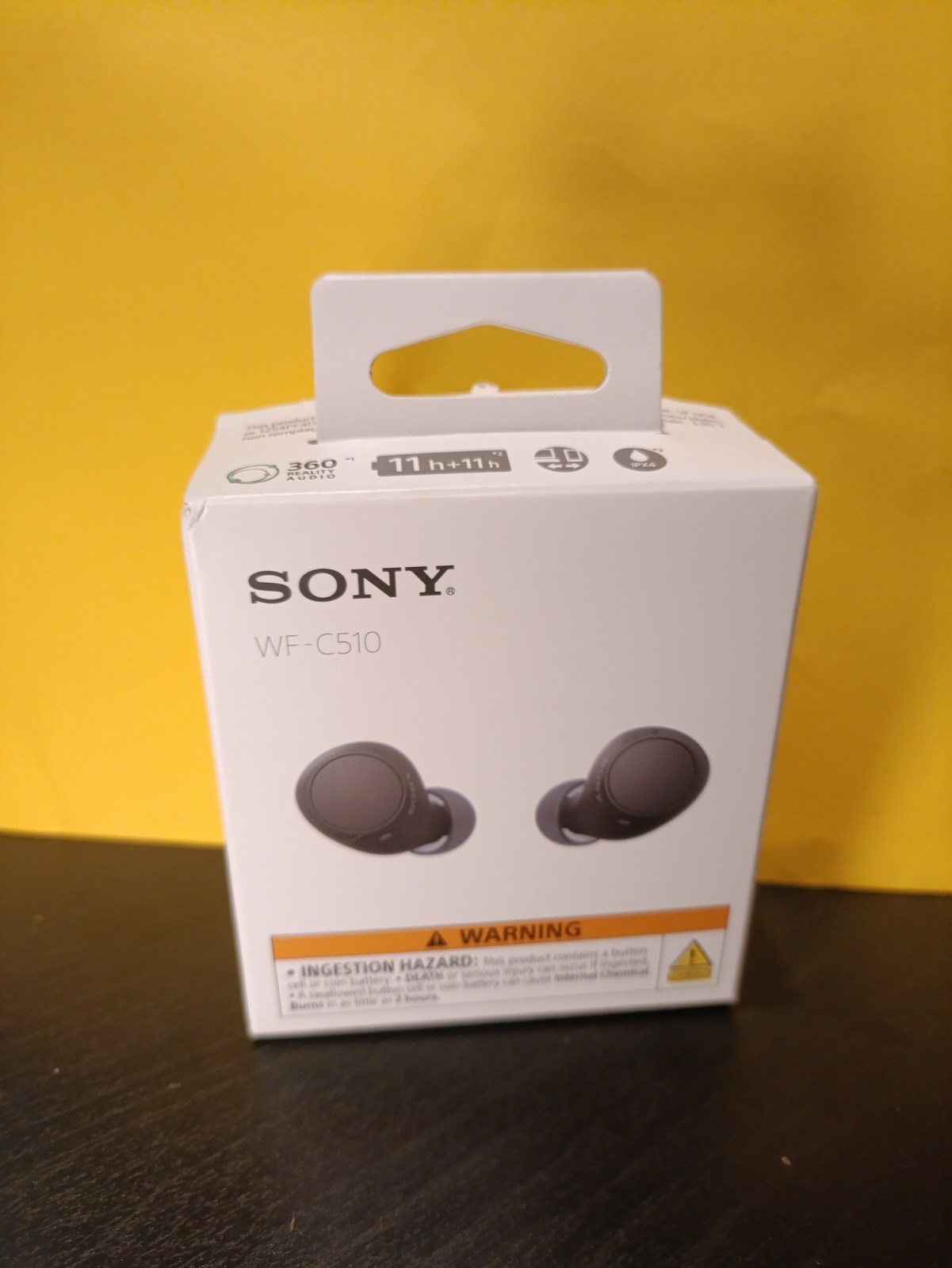 Sony WF-C510 True Wireless Earbuds in Black – New Open Box