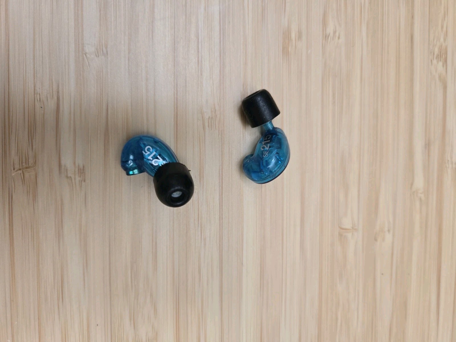 Shure AONIC 215 Earphones Blue Hardly Used