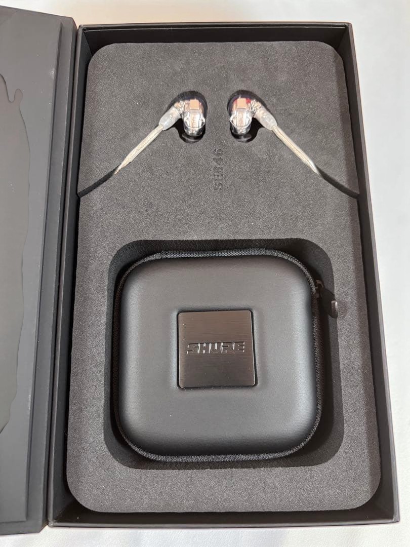 [EXC] Shure SE846 Gen 2 Clear IEM Earphones MMCX Tested w/Box
