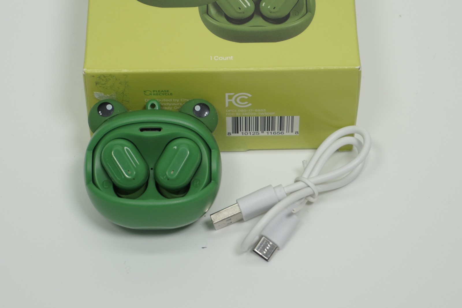 GEMS Frog TWS Earbuds Face Charging Case