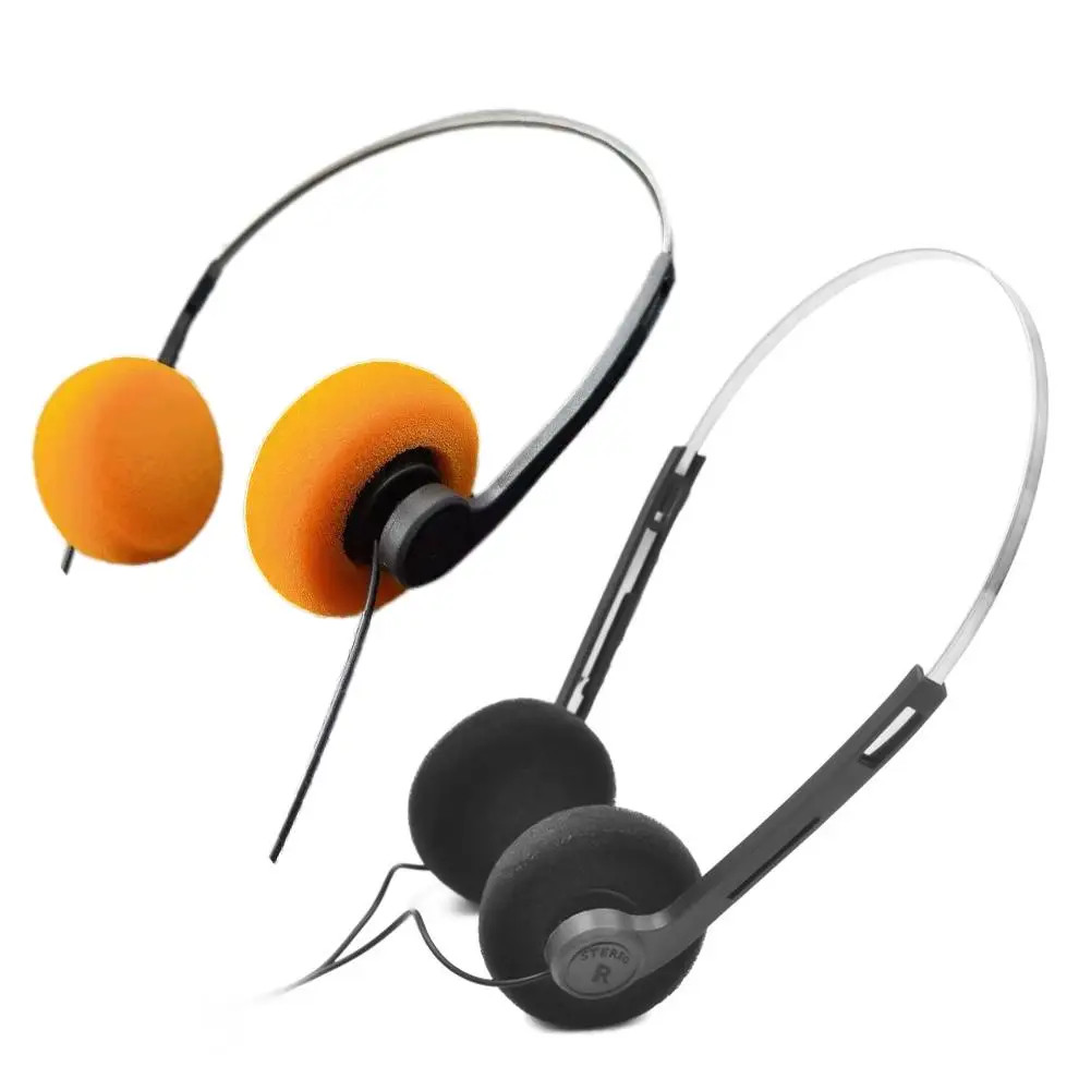 INS Retro Japanese Headphones Nostalgic Headphones HiFi MP3 Walkman Headphones Sports Photo