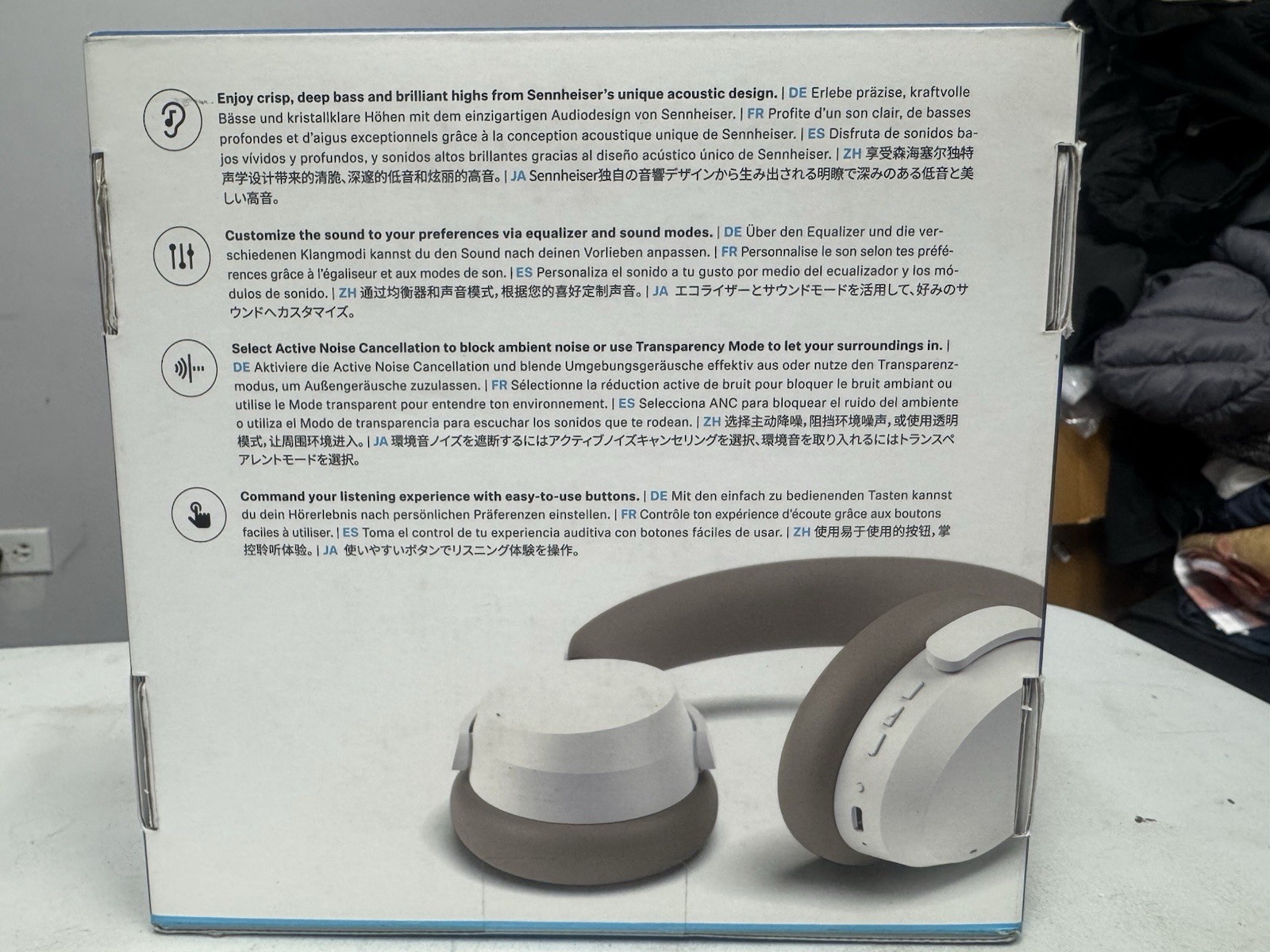 Sennheiser Accentum Wireless Headphones – White