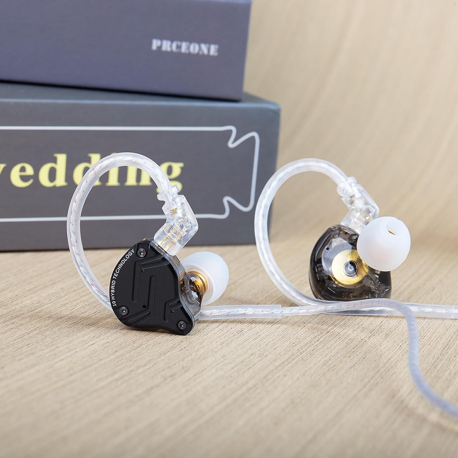 KZ ZS10 Pro X In-Ear Earphones, Upgraded 4BA 1DD with Mic, Audiophile Quality