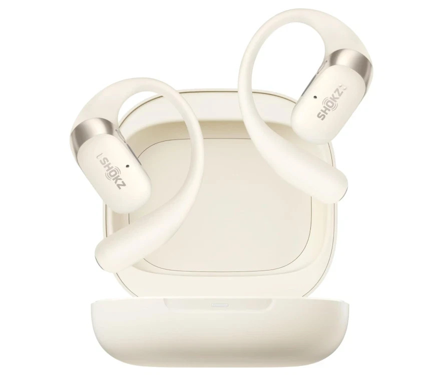 Shokz OpenFit 2 Open-Ear Bluetooth True Wireless Earbuds – Beige (T920)