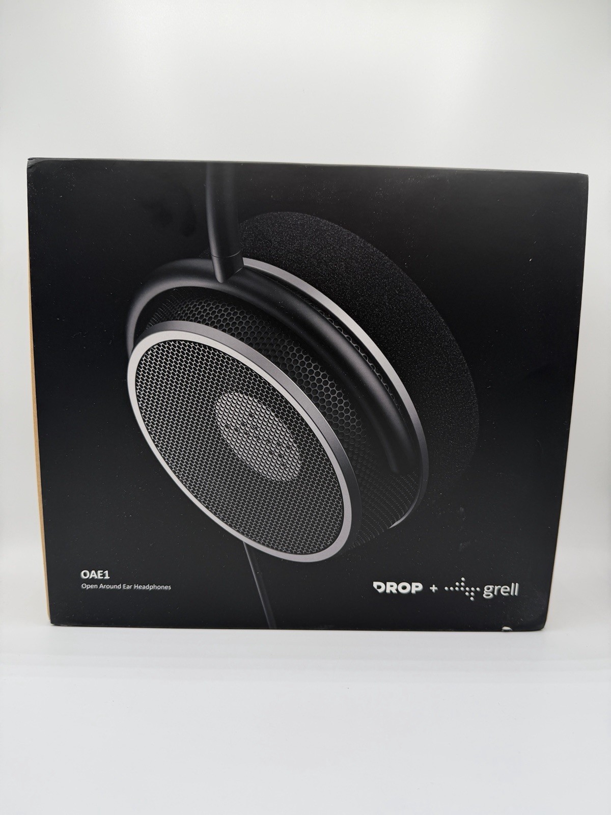 DROP + Grell OAE1 Wired Open-Back Headphones – Axel Design, Black – NEW
