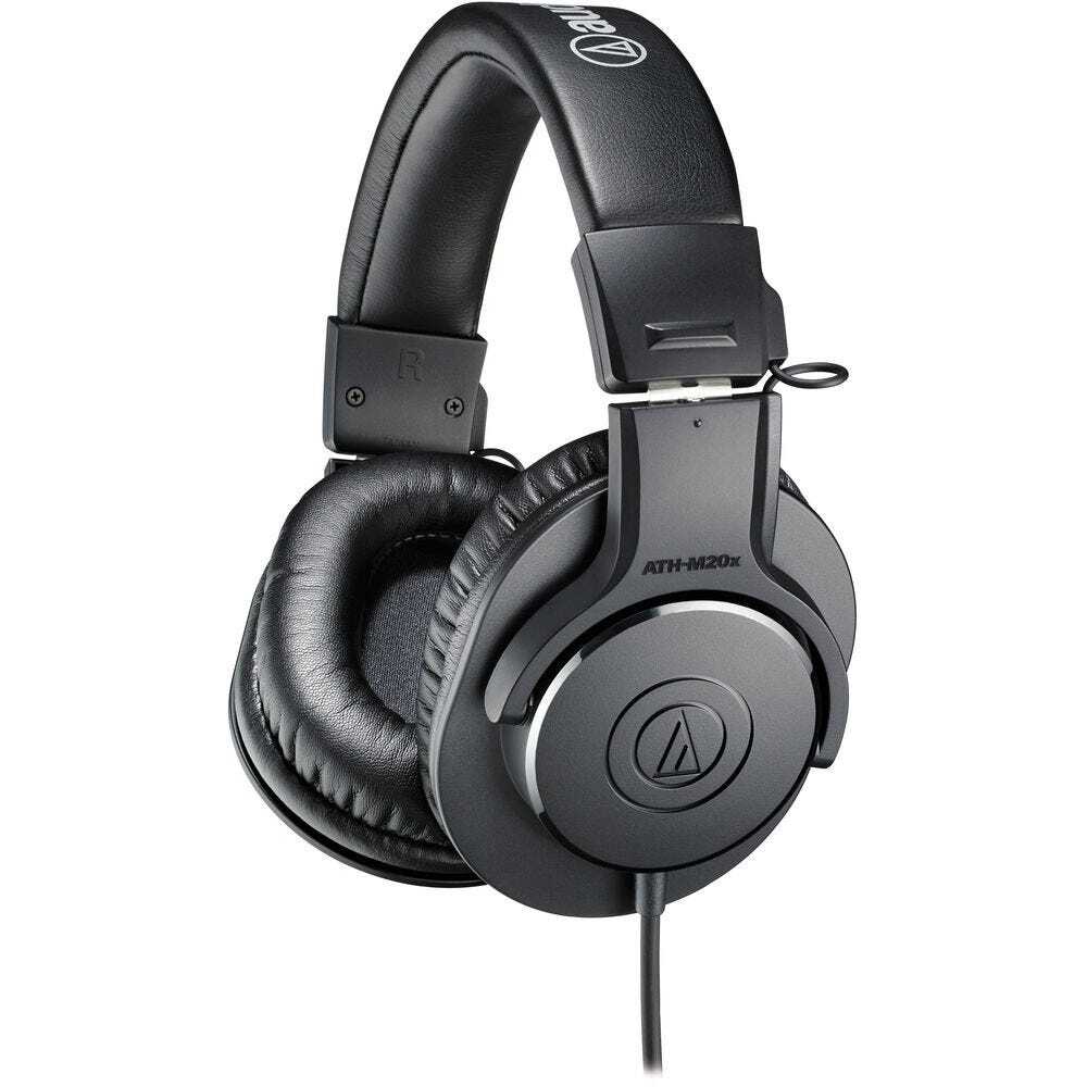 Audio-Technica ATH-M20X Closed-back dynamic monitor headphon