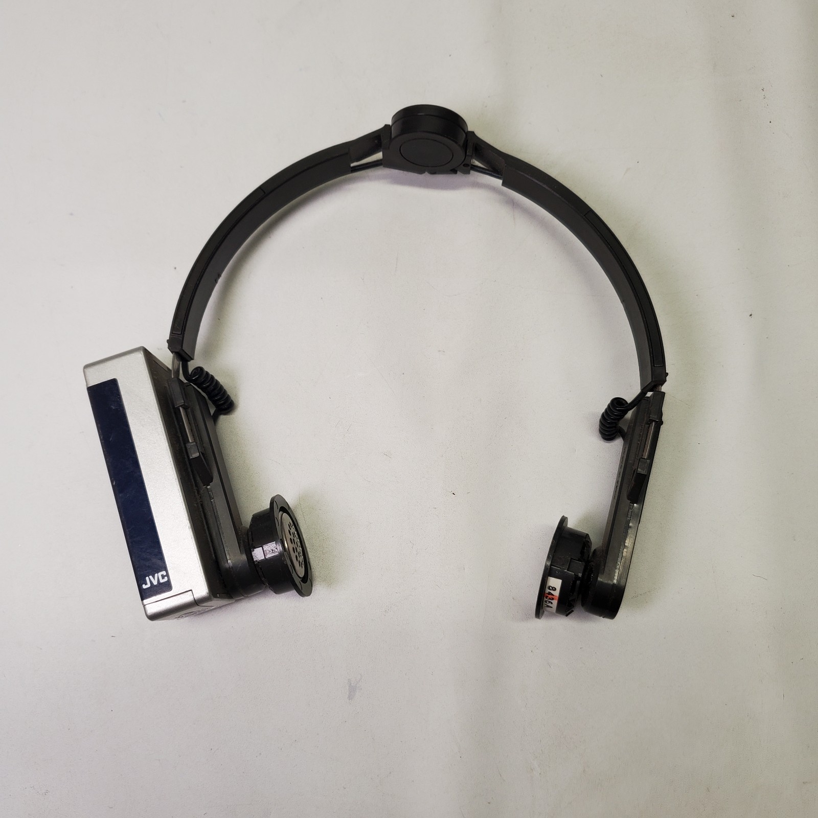 JVC Stereo Headphones Personal Amplifier Vintage Portable Audio AQ-22K AS-IS