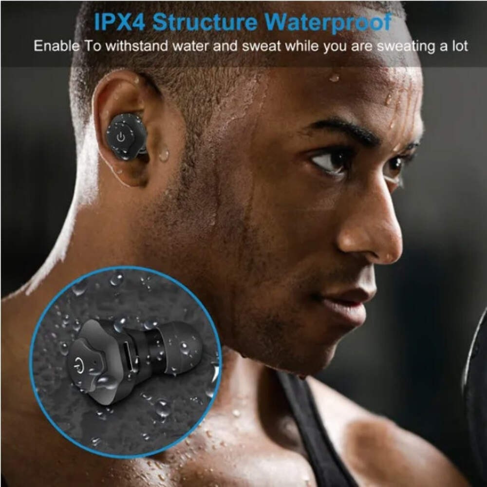Auriculares Inalámbricos In‑Ear – Estéreo Bluetooth 4.2, IPX4 Impermeables y Can